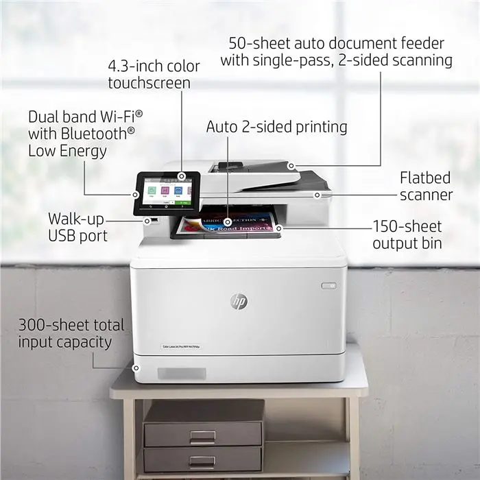 پرینتر چندکاره لیزری اچ‌ پی مدل Color LaserJet Pro MFP M479dw -gallery-13