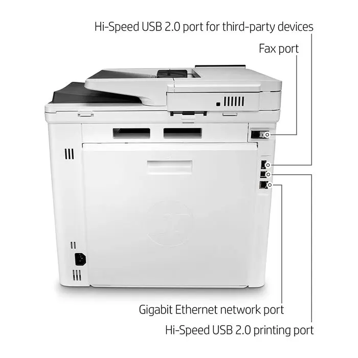 پرینتر چند کاره لیزری اچ‌پی مدل Color LaserJet Enterprise MFP M480f -gallery-15