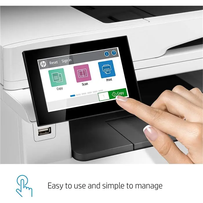 پرینتر چند کاره لیزری اچ‌پی مدل Color LaserJet Enterprise MFP M480f -gallery-18