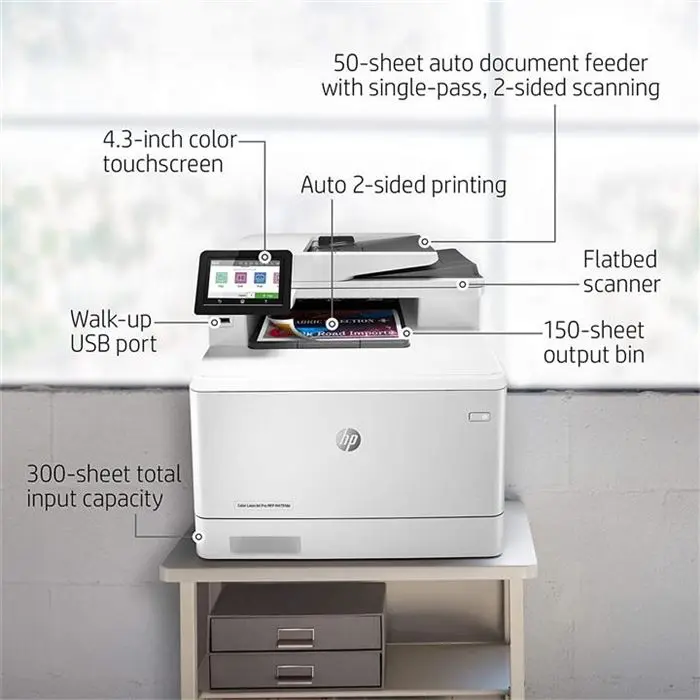 پرینتر لیزری رنگی اچ پی مدل Color LaserJet Pro MFP M۴۷۹fdn -gallery-4