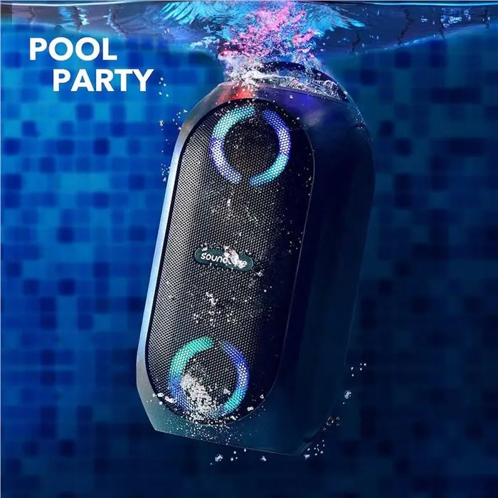 اسپیکر قابل حمل بلوتوثی ضد آب انکر مدل RAVE PARTYCAST A3390 -gallery-12