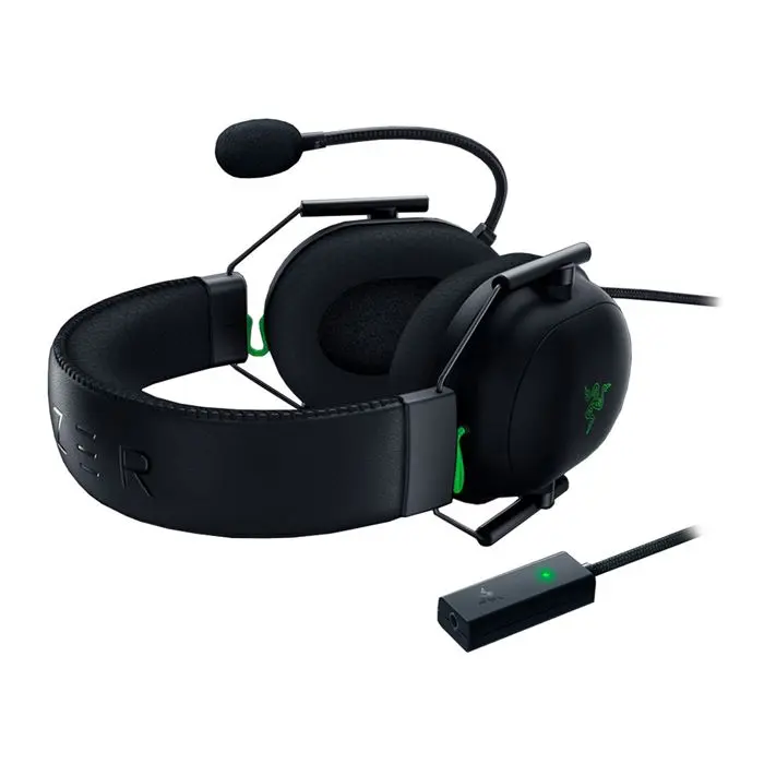 هدست گیمینگ با سیم ریزر مدل BLACKSHARKv2 + USB SOUND CARD -gallery-2