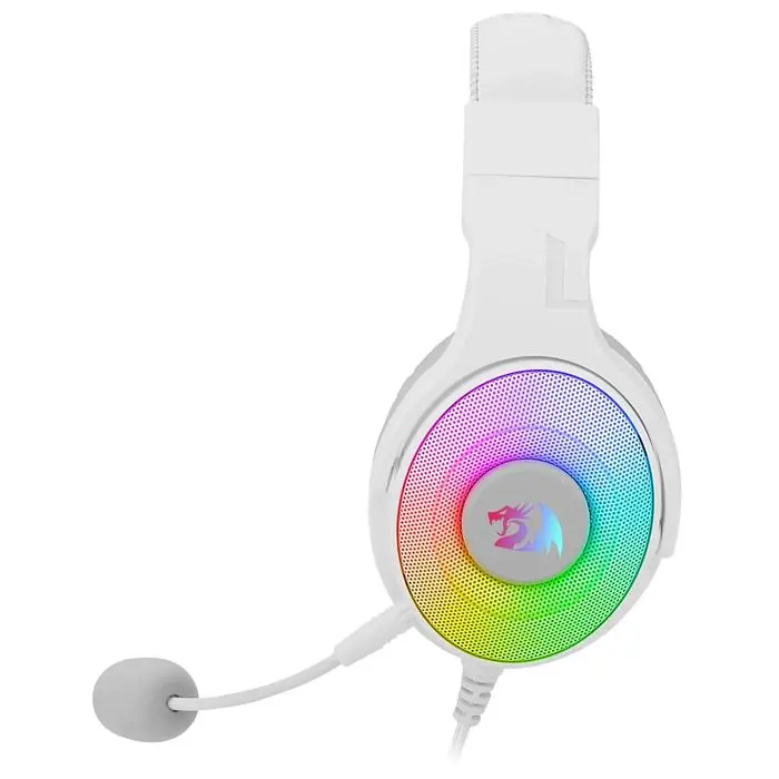 هدست گیمینگ ردراگون سفید H350 Pandora RGB White -gallery-2