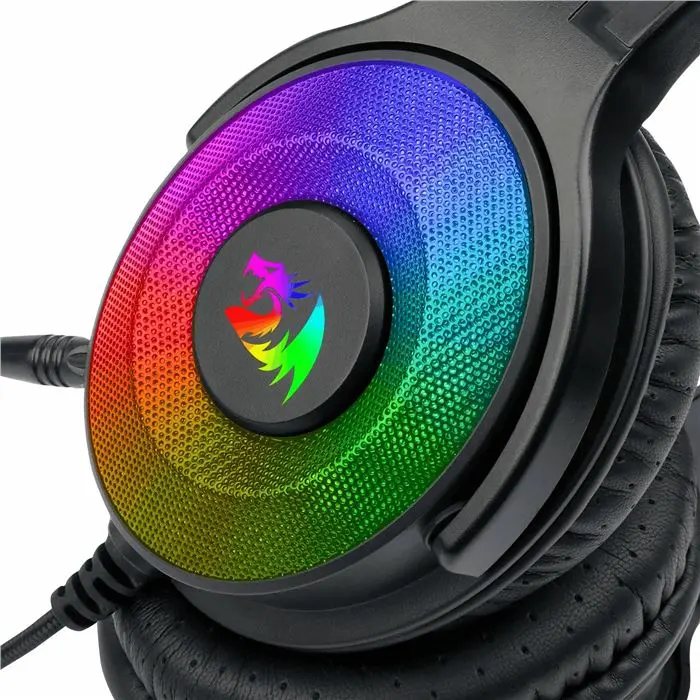 هدست گیمینگ ردراگون مشکی H350 Pandora RGB Black -gallery-5