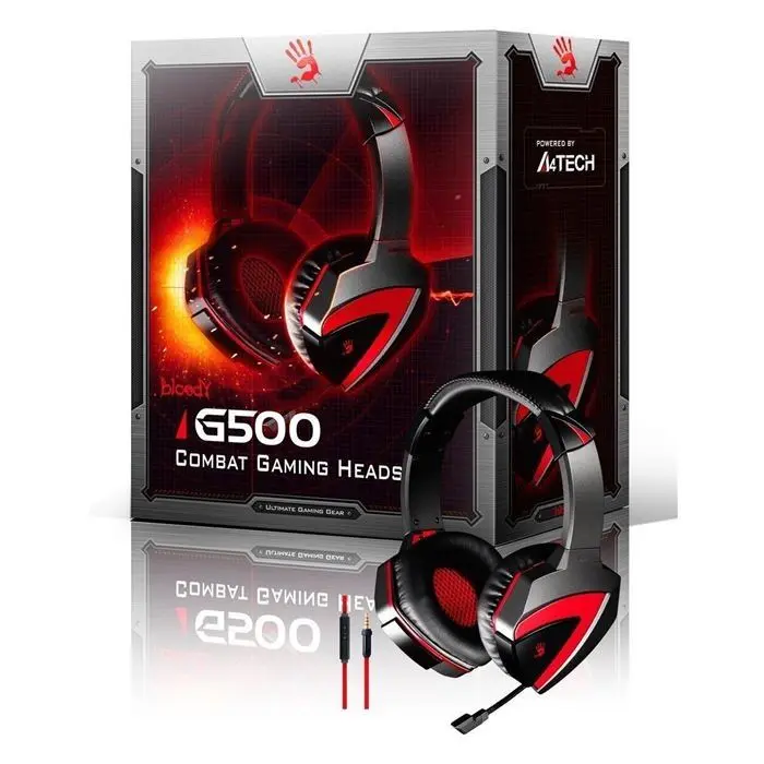 هدست گیمینگ ای فورتک مدل G500 -gallery-5