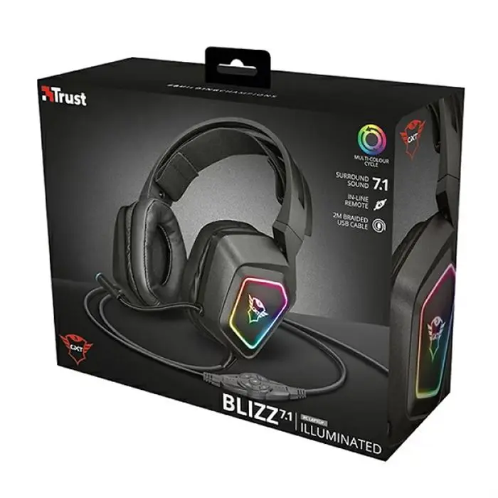هدست مخصوص بازی تراست مدل GXT 450 BLIZZ 7.1 RGB -gallery-6