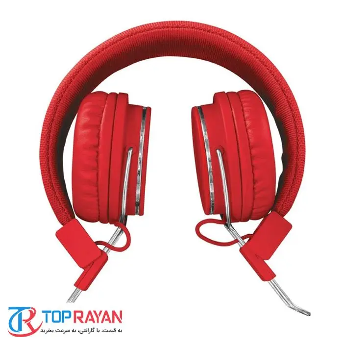 هدفون تراست Ziva Foldable Red -gallery-7