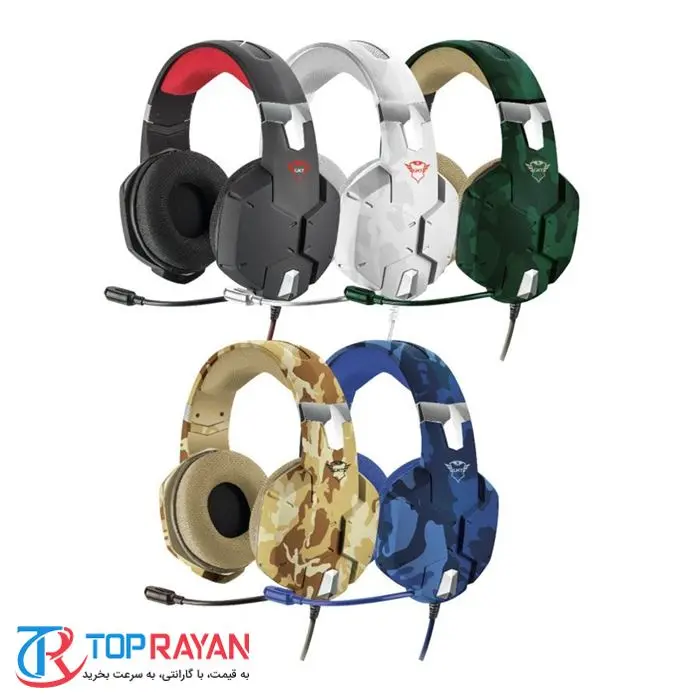 هدست گیمینگ تراست GXT 322B Carus -gallery-4