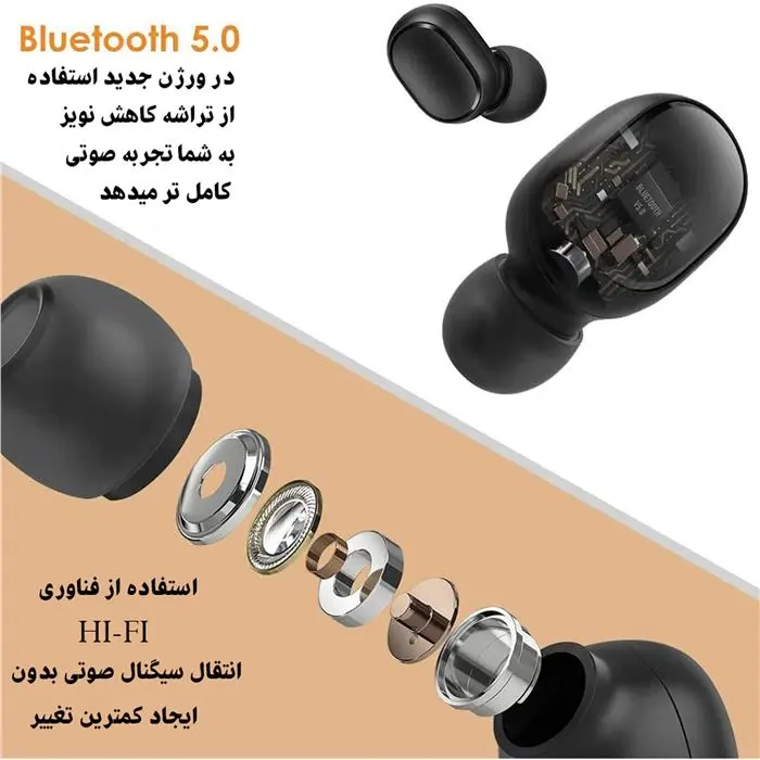 هدفون بی سیم شیائومی مدل New J05LS -gallery-17