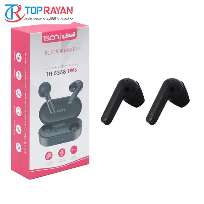 هدفون بی سیم تسکو مدل TH 5358 -gallery-5