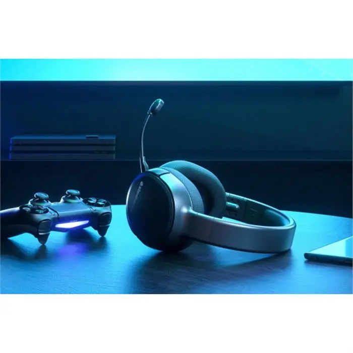 هدست مخصوص بازی استیل سریز مدل SteelSeries Arctis 1 Wireless (Playstation Edition) -gallery-13