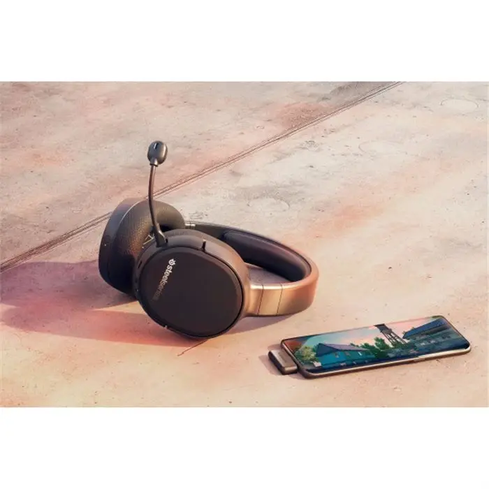 هدست مخصوص بازی استیل سریز مدل SteelSeries Arctis 1 Wireless (Playstation Edition) -gallery-4