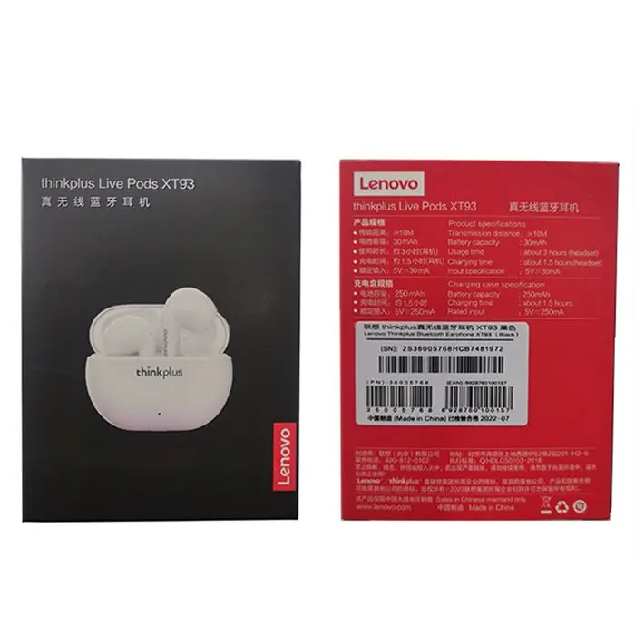 هندزفری بلوتوثی لنوو مدل ThinkPlus Live Pods XT93 -gallery-5