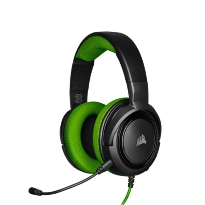 هدست گیمینگ کورسیر مدل HS35 Green -gallery-3