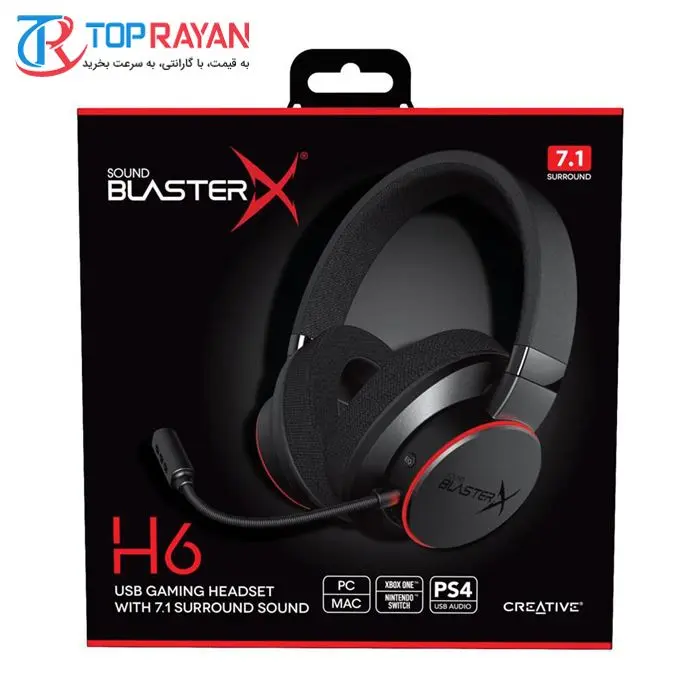 هدفون کریتیو مدل BLASTERX H6 -gallery-14
