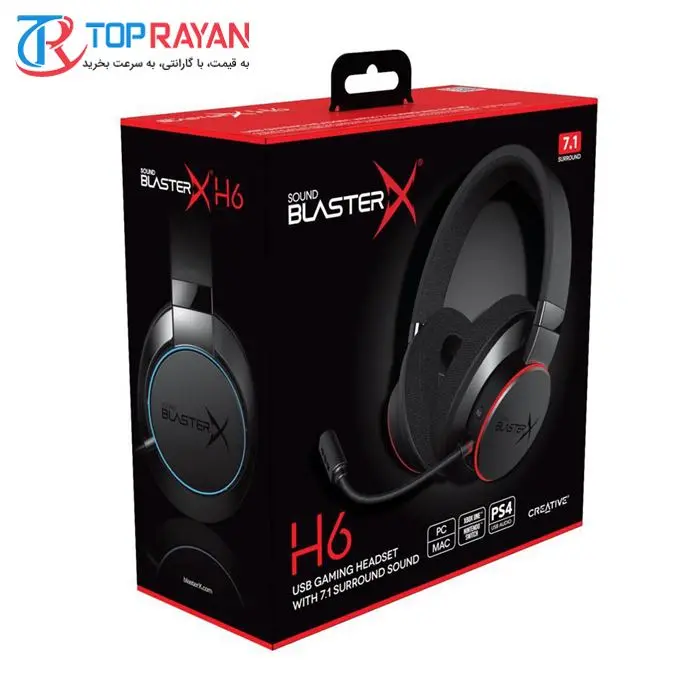 هدفون کریتیو مدل BLASTERX H6 -gallery-15