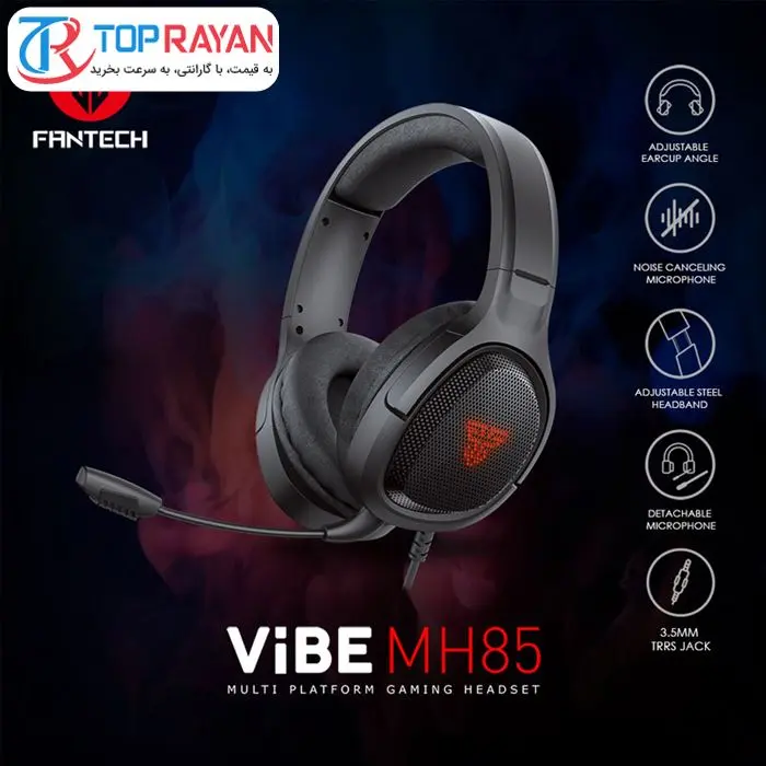 هدست گیمینگ فنتک مدل ViBE MH85 -gallery-6