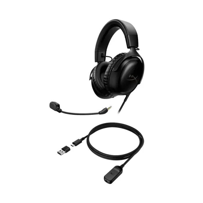 هدست گیمینگ با سیم هایپر ایکس مدل Cloud III Black -gallery-6