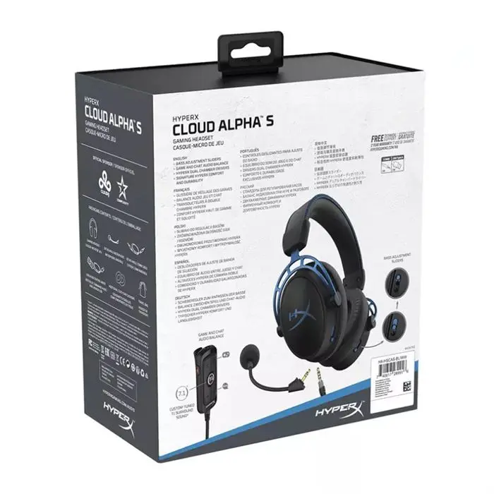 هدست گیمینگ هایپر ایکس مدل CLOUD Alpha S -gallery-7
