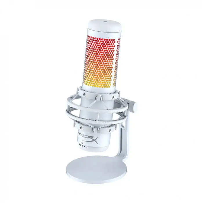 میکروفون گیمینگ هایپر ایکس QuadCast S RGB White -gallery-9