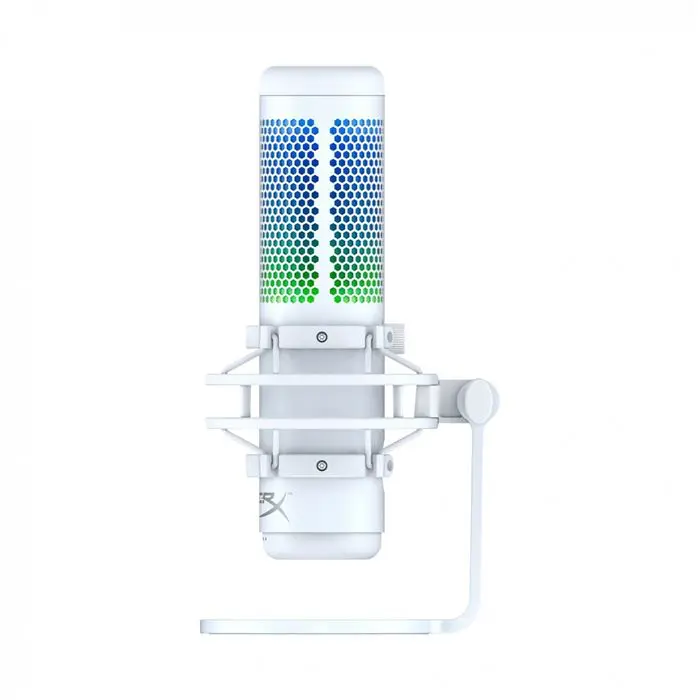 میکروفون گیمینگ هایپر ایکس QuadCast S RGB White -gallery-6