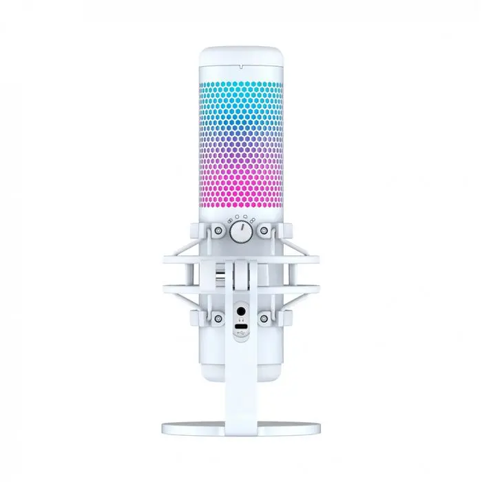 میکروفون گیمینگ هایپر ایکس QuadCast S RGB White -gallery-8