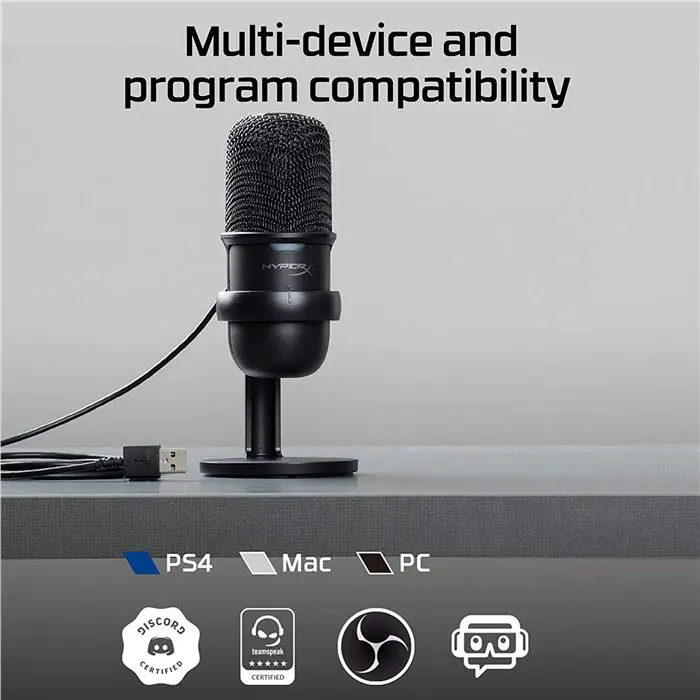 میکروفن هایپر ایکس مدل SoloCast Black -gallery-17