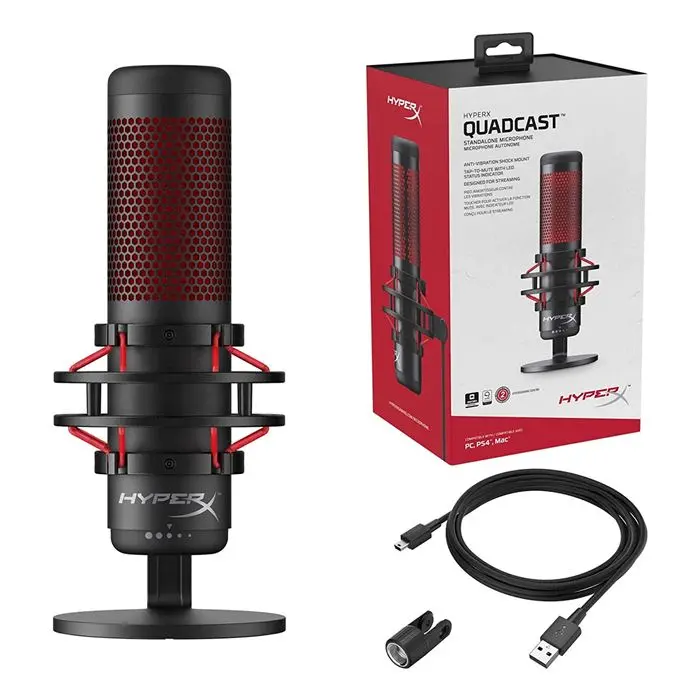 میکروفن رومیزی هایپرایکس HyperX QuadCast -gallery-4