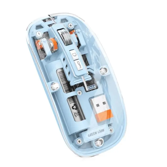 ماوس بی سیم ترنسپرنت گرین لاین مدل Transparent Mouse 2 -gallery-6