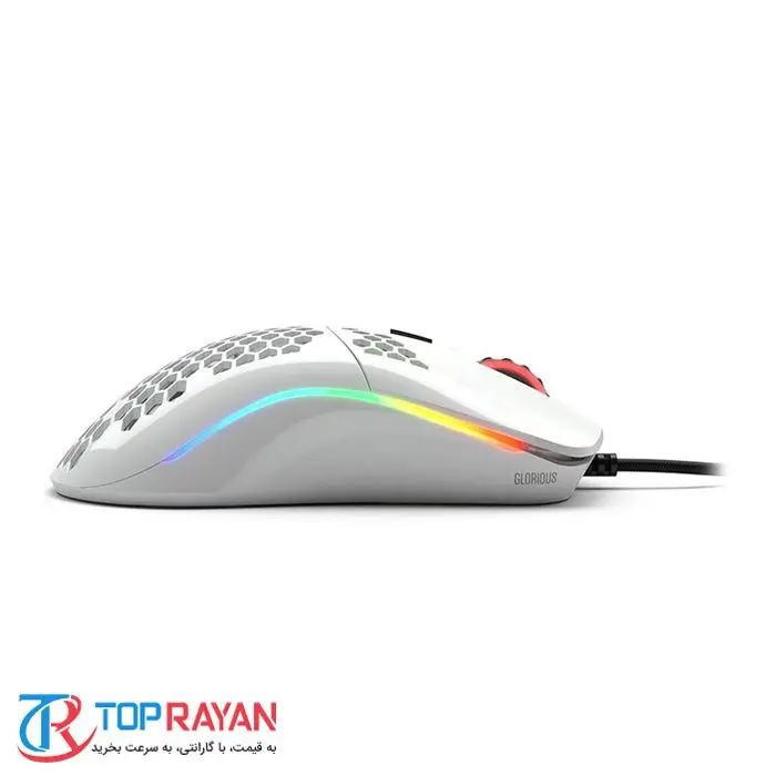ماوس گلوریوس مخصوص بازی مدل (O (Glossy White -gallery-11