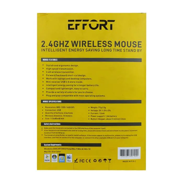 ماوس بی سیم افورت مدل EF-G6W -gallery-12