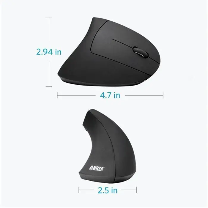 ماوس بیسیم انکر مدل AK-UBA Ergonomic -gallery-3