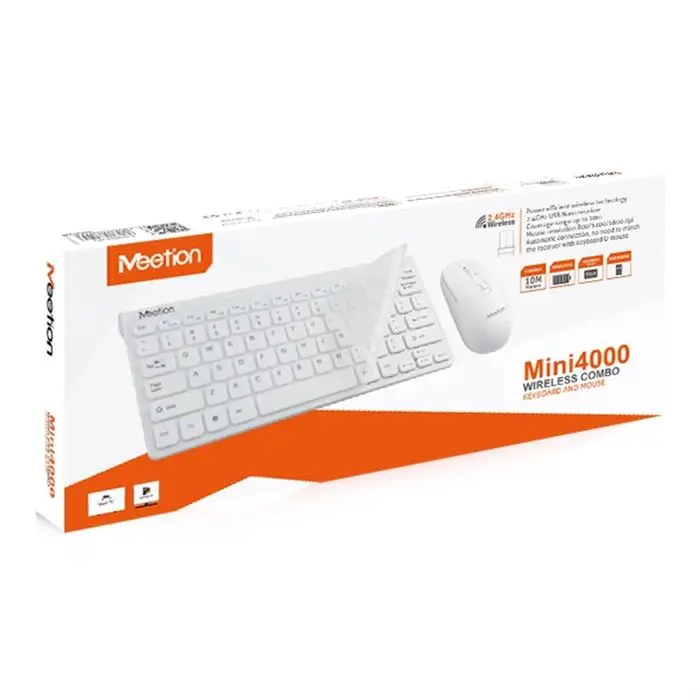 کیبورد و ماوس بی‌سیم میشن مدل MT-Mini4000 -gallery-11