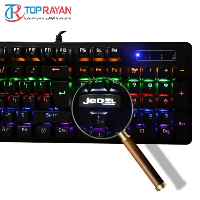 کیبورد مخصوص بازی جدل مدل KL89 Gaming RGB -gallery-1