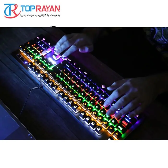 کیبورد مخصوص بازی جدل مدل KL89 Gaming RGB -gallery-2
