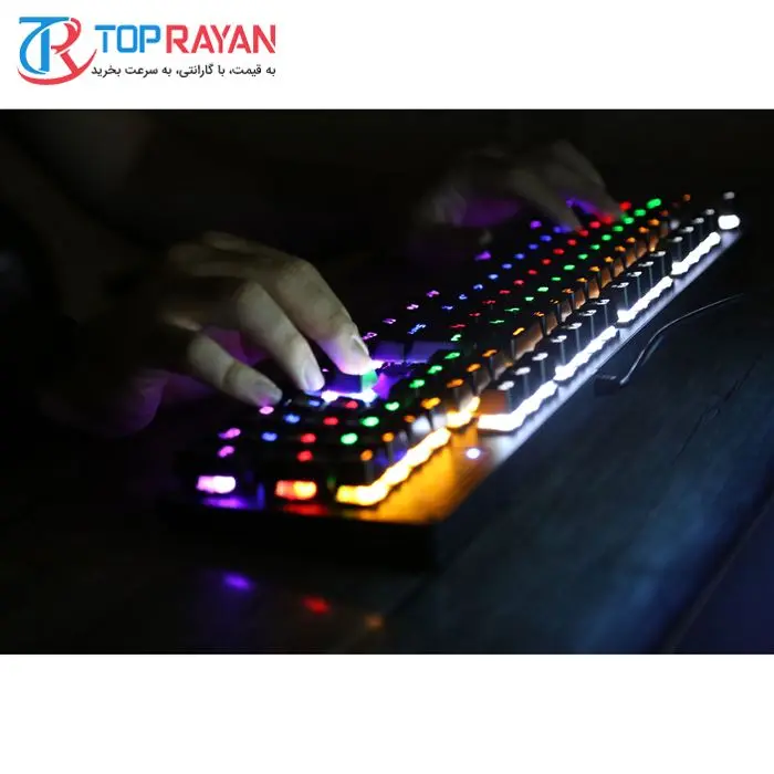 کیبورد مخصوص بازی جدل مدل KL89 Gaming RGB -gallery-3