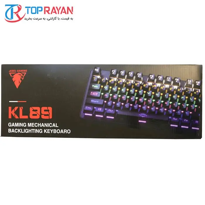 کیبورد مخصوص بازی جدل مدل KL89 Gaming RGB -gallery-6
