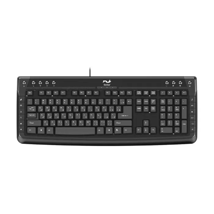 کیبورد باسیم زیچر مدل KB120 -gallery-3