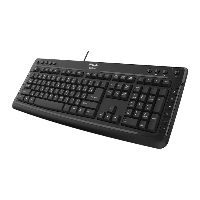 کیبورد باسیم زیچر مدل KB120 -gallery-4