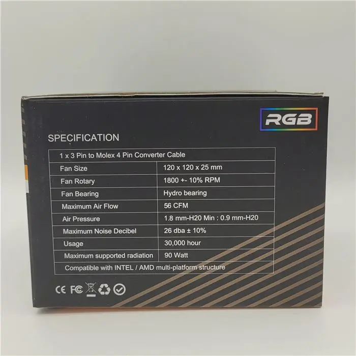 فن پردازنده تایگرز سوکت 1700 مدل AA-480 RGB -gallery-7