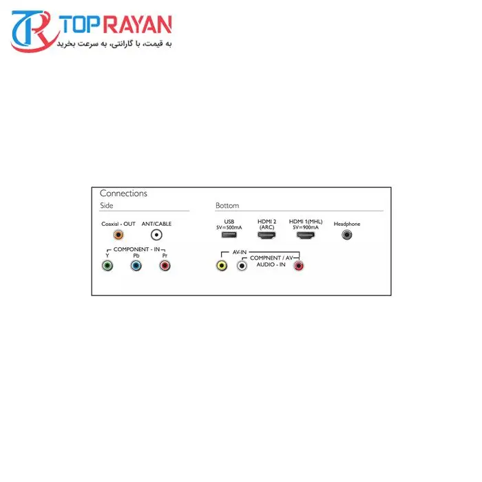 تلویزیون ال ای دی فیلیپس مدل 40PFT5583 سایز 40 اینچ -gallery-4