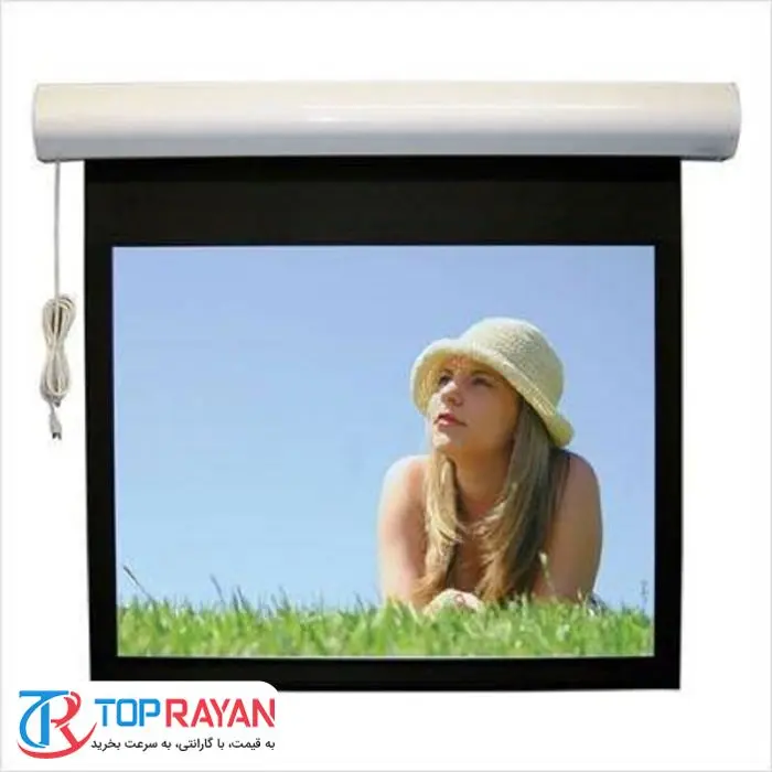 پرده نمایش اسکوپ ۲۵۰*۲۵۰ برقی/سقفی -gallery-9