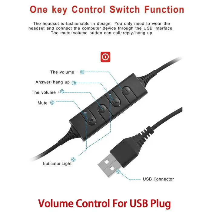 هدست بئین مدل A26 USB -gallery-12