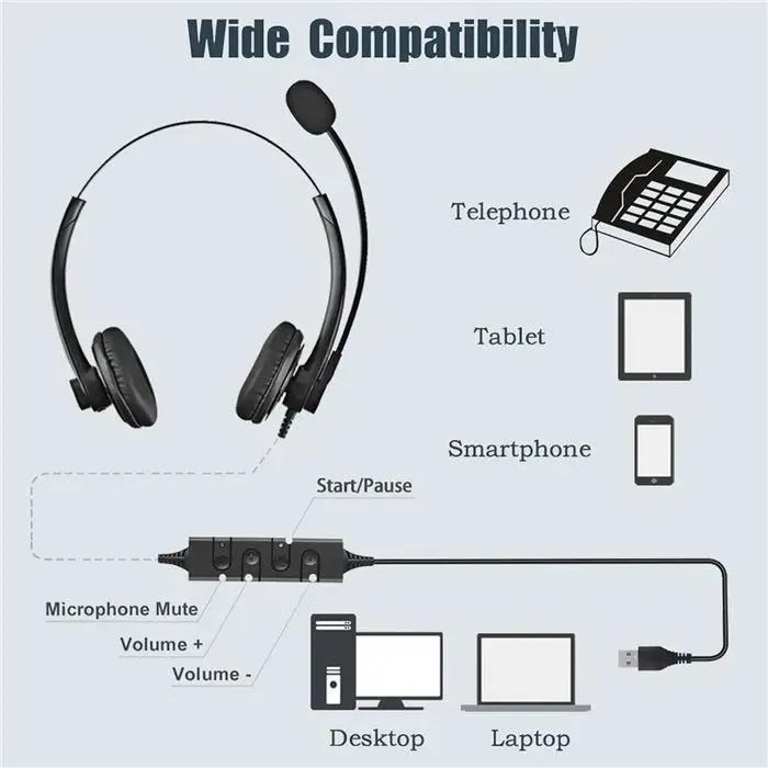 هدست بئین مدل A26 USB -gallery-2