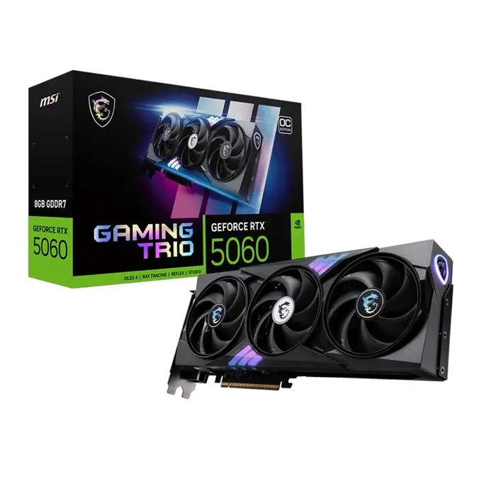کارت گرافیک ام اس آی مدل GeForce RTX 5060 8GB GAMING TRIO OC -gallery-7