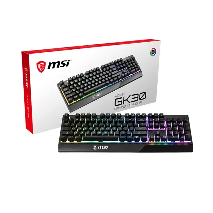 کیبورد گیمینگ ام اس آی VIGOR GK30 Black -gallery-3