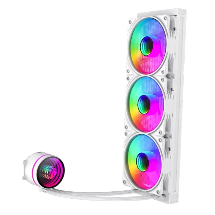 خنک کننده پردازنده گیم مکس Gamemax IceBurg Infinity 360 White رنگ سفید -gallery-2