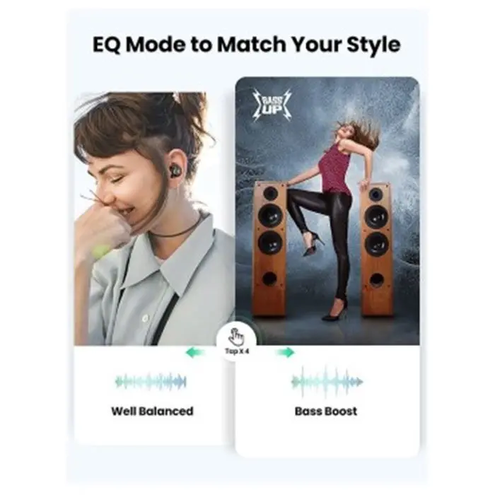 ایرفون بلوتوث یوگرین WS-100 HiTune True Wireless Stereo (TWS) -gallery-11