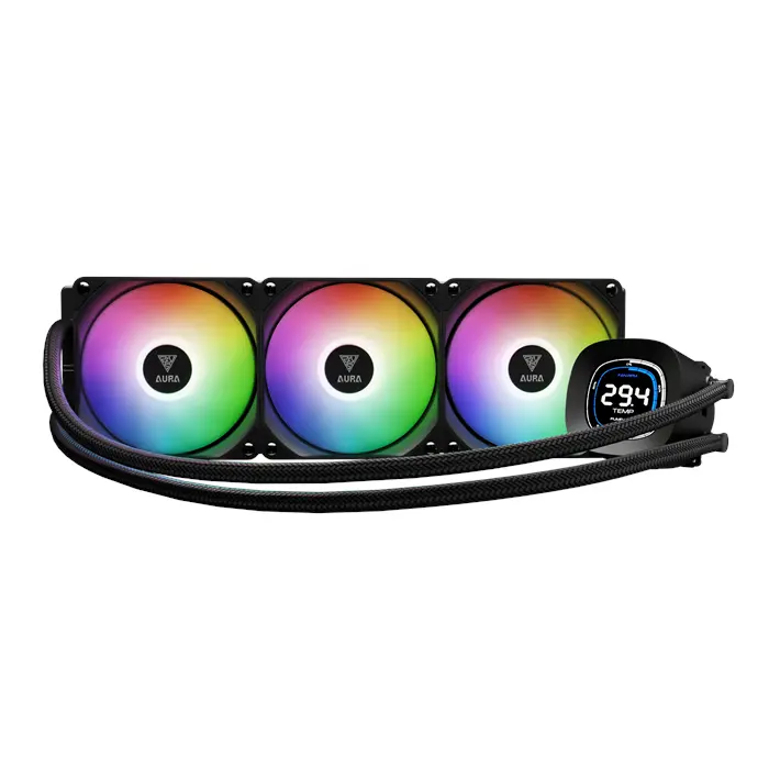 کولر پردازنده مایع گیم دیاس مدل AURA GL360 DIGITAL ARGB BLACK -gallery-5