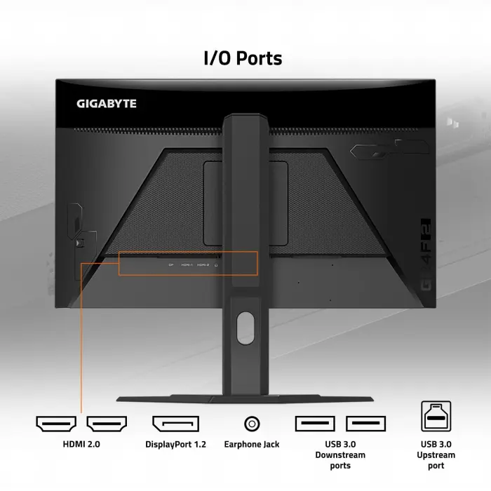 مانیتور گیگابایت مدل G24F2 سایز 24 اینچ -gallery-3